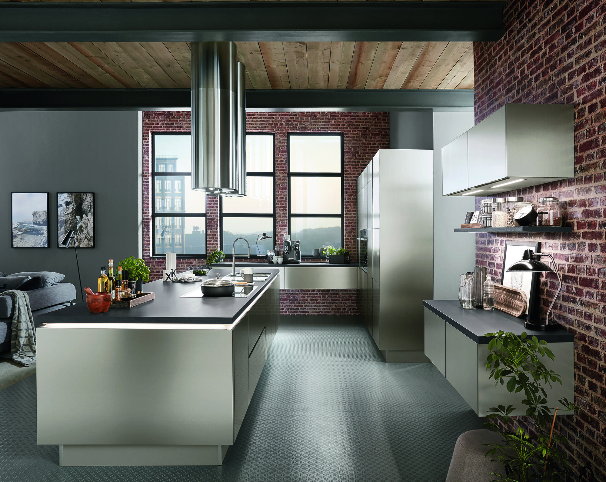 Nobilia Metallic Handleless Kitchen 2021 | Lead Wolf, Peterborough
